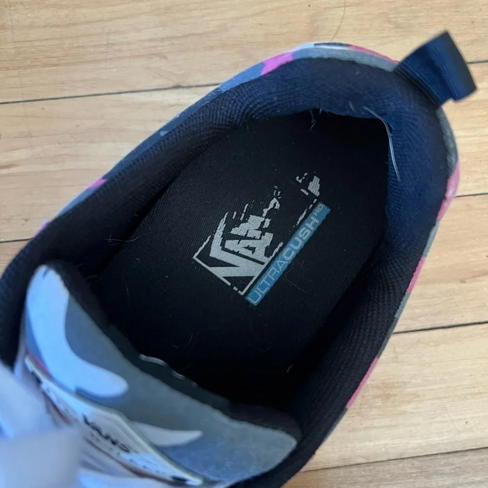 Vans camo print Kyle Walker link and grey‎ pro sneakers